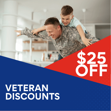 $25 Off Veteran Discount