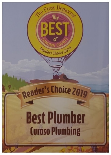 VOTED THE BEST PLUMBER IN SONOMA COUNTY