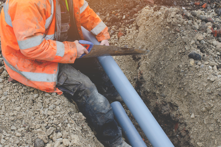 water and sewer line repair in Santa Rosa CA